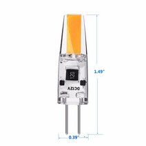 스마트 전구 조명 IOT LED G4 램프 AC DC 밝기 조절 12V 220V 6W COB SMD 할로겐 스포트라이트 샹들리에 교체 10 개, [01] 웜 화이트, [03] 220V