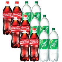 코카콜라 업소용 1.25L 6입+칠성사이다 업소용 1.25L 6입 (F3)