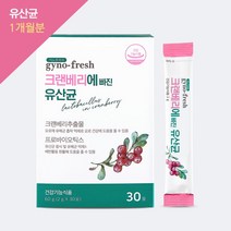 지노프레쉬 건강해질 여성유산균, 1박스, 30캡슐
