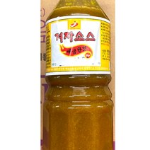 냉채용 겨자소스 1kg 고기양념 파닭치킨 해파리소스