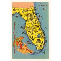 (영문도서) Vintage Journal Come to Florida Paperback, Found Image Press, English, 9781680819519