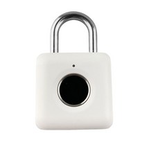 무타공 도어락 서랍 샷시문미니 자물쇠 블루투스 호환 스마트 도어 잠금 USB 충전 열쇠 없는 도난 방지 여, 04 WHITE