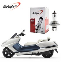 야마하 막삼 오토바이전조등 12V35 35W 바이오라이트 순정 H4전조등 헤드 라이트, 1개