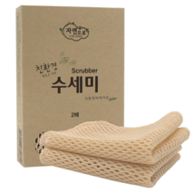 자연으로 친환경수세미, 1개, 2개입