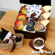 [출산축하 미역&과일박스] 산모님 고생하셨어요 A (출산선물 백일 돌)