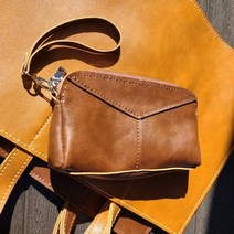 비오공방 손지갑 가죽가방 만들기 DIY 공예 취미 키트, 블랙
