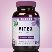 블루보넷 바이텍스 체이스트 베리 225mg 60캡슐, 1개, 상세설명참조