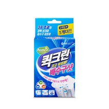 애경 퀵크린 쉽고빠르게 배수구샷 세정제, 40g, 4개입
