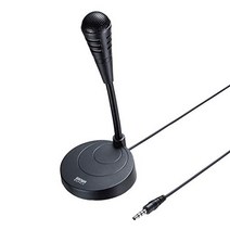 산와 서플라이 PC 스탠드 마이크 MM-MCF01BK