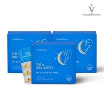 비타민하우스 마망스 DHA 오메가3 511mg x 60캡슐 x 3박스 임산부용