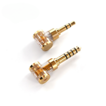 DAP MP3 플레이어 dd ddhifi dj35agdj44ag 2.5mm 밸런스드 암-4.4mm3.5mm 수컷 헤드셋 잭 어댑터 이어폰 용 오디오 컨버터, dj44ag
