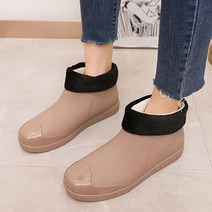 3컬러 여성레인부츠 방한장화 털신발 캠핑화 첼시 TAIN18 레인부츠 첼시 기모내피 캐주얼부츠 방한장화