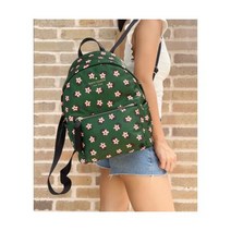 케이트스페이드 백팩 케이트 스페이드 첼시 리틀 베터 나일론 비코 그린 멀티 데이지 플라워 미국직배