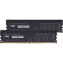 에센코어 크레브 KLEVV 데스크탑 PC용 메모리 DDR4 3200Mhz PC4-25600 8GB x 2장 16GB 키트 288pin SK hynix제 메모리 칩 채용 KD48GU881-32N220D