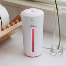 **골든에그 인기상품**텀블러디자인 무드등 개인 차량용 USB가습기 Colorcup품절 임박입니다!, 블루
