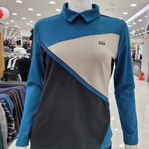 마코 모다남양주 배색절개 로고테이프가을겨울 티셔츠 MLW4 TH05