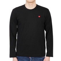 [꼼데가르송] 미니 레드하트와펜 AZ T308 051 1 남자 긴팔티셔츠