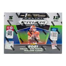 2021 Panini 파니니 프리즘 드래프트 픽스 컬리지 풋볼 메가 박스 (골드 아이스 프리즘) 303696