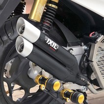 익실머플러 PCX 머플러 IXIL 크롬 L3X 튜닝 혼다 21-22 pcx125, L3XB - 블랙