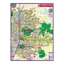 동탄2신도시 안내도 중size 코팅형 110cmx150cm 동