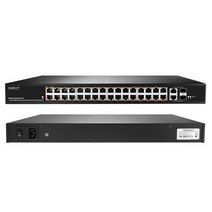 넥스트 32포트 기가비트 2TP 2SFP POE 스위칭허브 470W, NEXT-POE332SFP-TP