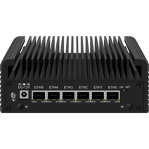 팬리스미니PCESXiProxmox호스트 방화벽기기 6LAN라우터 2.5G 12세대인텔i3-N305/N100DDR5NVMeSATA3.0, 0416GRAM512GSSD_01N100-6L_04EU