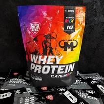 WPI보충제 게이너 단백질 살찌는보충제 Mammut Nutrition 유청 바닐라 쉐이크 1000g, 믹스백, 250g(10개 팩)