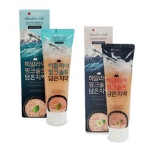 치태제거 시원한 소금 핑크솔트 치약 잇몸관리 구강케어 시원한치약, LG히말라야핑크솔트 치약100g(아이스카밍)