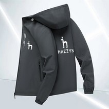 커플 후드티 브랜드후드집업 hazzys 2022 가 캠핑 재킷 인쇄 남성용 야외