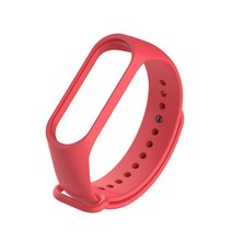 에어컨진공펌프 Xiaomi Mi 7 6 5 4 3 팔찌 실리콘 손목 스트랩 MiBand band5 band6 Smartwatch 액세서리, 18 Positive red 09, 02 For Mi Band 5  6
