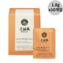 오설록 삼다연 제주영귤 과일차, 18g, 10개입, 5개
