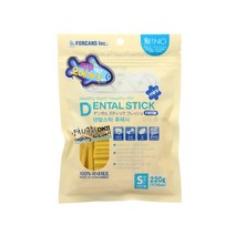 포켄스 덴탈스틱 후레쉬 오메가3 220g 작은별 강아지 양치, 단품