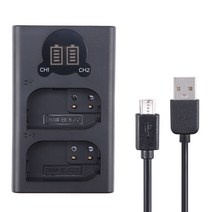 FOTGA DMW-BLK22 파나소닉 루믹스 DC-S5 S5K DC-S5KGK 카메라 용 듀얼 채널 배터리 충전기