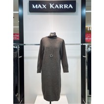 막스카라 W몰 막스카라 울 혼방 터틀넥 니트 원피스 M14QKO335MEN1