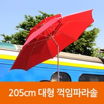 리빙엠 대형 팔각 2층 파라솔 꺽임형, 꺽임 대형(205cm) 파라솔-피치