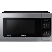 SAMSUNG 0.3리터(1.1 입방 피트) 조리대 전자레인지 오븐 그릴 요소 포함 세라믹 에나멜 내부 자동 요리, 한개옵션0
