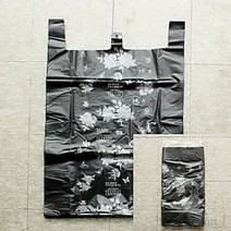 리시안제이 50매 검정 이불 비닐봉투 6호 검은비닐봉지 검정비닐봉투