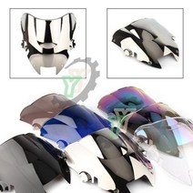 vtr 1000 f 카페 레이서 오토바이 앞 유리 windscree 윈드 디플렉터 for honda super hawk vtr1000f vtr 1000f 1997-2004 2005, 은