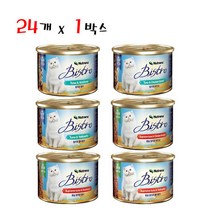 뉴트리나 비스트로 160g 24개입 혼합 고양이간식