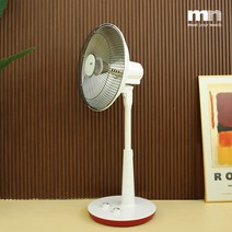 엠엔 청정난방 선풍기형 세라믹히터 MFH-X100FW 전도안전장치