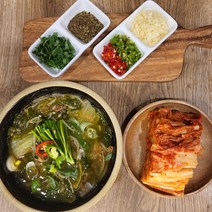 [정심가] 수제 100% 경상도식 맑은 추어탕 4인분 1.2kg, 정심가 추어탕 600g 2팩, 600g, 2개