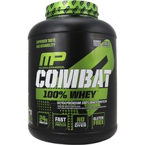 머슬팜 MusclePharm 컴뱃 울트라 웨이 프로틴 파우더 드링크 믹스 단백질 보충제, 2269g × 1개, 1개