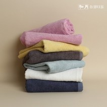 [] 송월타올 수건 뱀부 뉴베이직 135g 5장 답례품 결혼, 색상:그레이 5장
