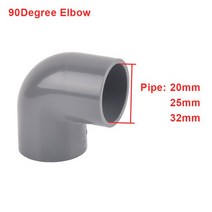 콤비락 파이프 스텐 모듈 앵글 컨넥터 내경 20/25/32mm 3 방향/4 방향 차원 Pvc 커넥터 급수 파이프 피팅, 03 C_03 I.D 32mm