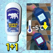 시원한 쿨 바디워시 쿨링 멘톨 남성 여성 여름 샤워젤 160ml, 단품