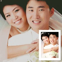 보석십자수 주문제작, 캔버스형, 30x40 & 40x30cm