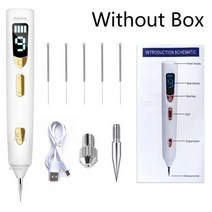 초음파 세척기기 전기 플라즈마 사마귀 제거 펜 레이저 세트 스킨 모공 옥수수 주근깨 다크 태그 모반 여드름 스팟 문신 클리너, [01] Simple, 01 Simple