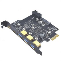 Speedy Type -C USB 3.2 Gen2 PCIE Card Hub- 여러 포트가있는 PCI Express 보드