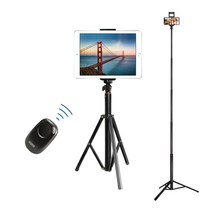 rozet 태블릿거치대 스마트폰삼각대 아이패드 카메라스탠드 RX-5585, 헤드분리형