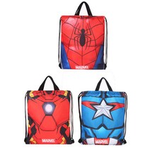 (MV0715) 아이언맨양면보조가방/(MV0714) 캡틴양면보조가방/(MV0716) 스파이더맨양면보조가방/신발주머니/초등보조가방